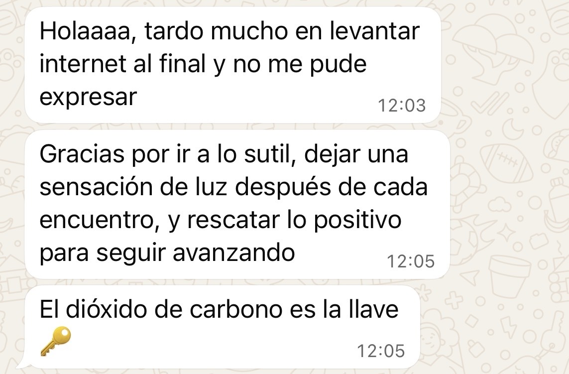Testimonio de Eliana sobre las sesiones ARC